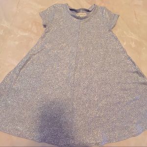 Tucker + Tate Silver Sparkle Dress